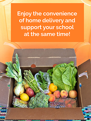 enjoy the convenience of home delivery and support your school